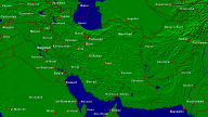Iran Städte + Grenzen 1920x1080